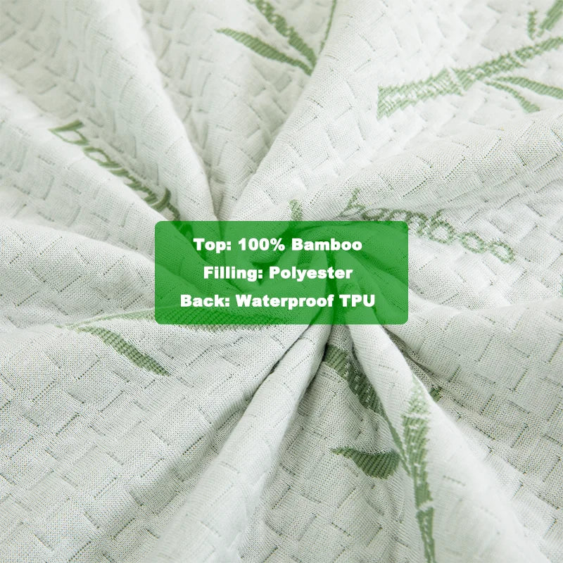Waterproof Bamboo Pillowcases Set of 2