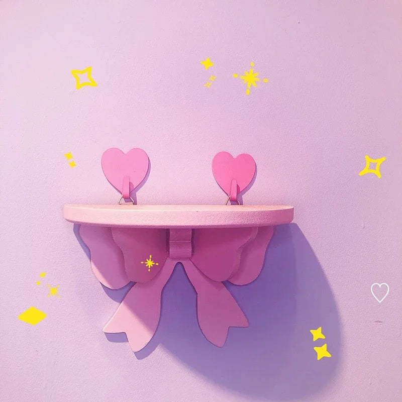 Kawaii Bow Wall Shelf