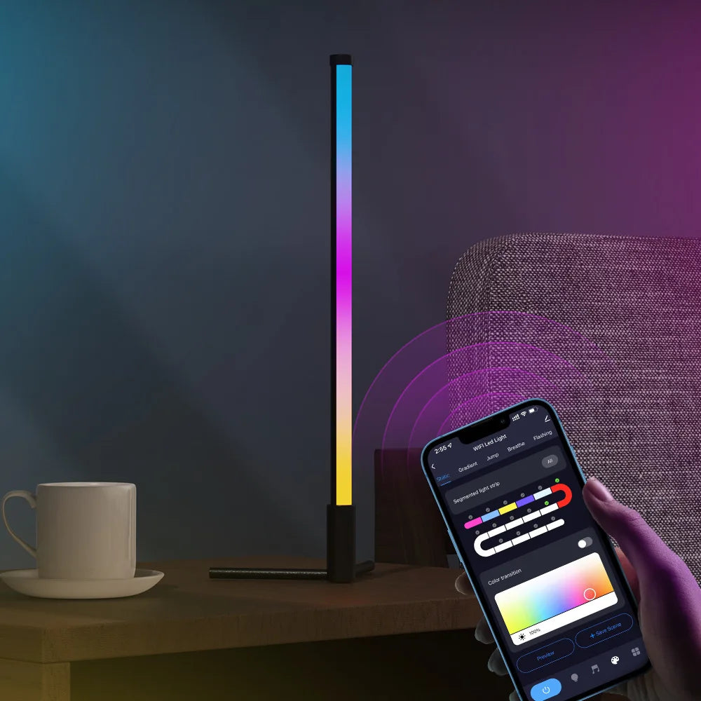 RGB Bluetooth Corner Floor Lamp