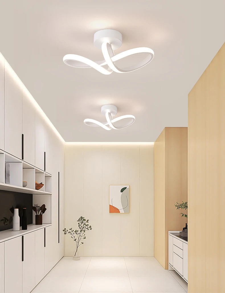 Slim Aisle LED Ceiling Chandelier