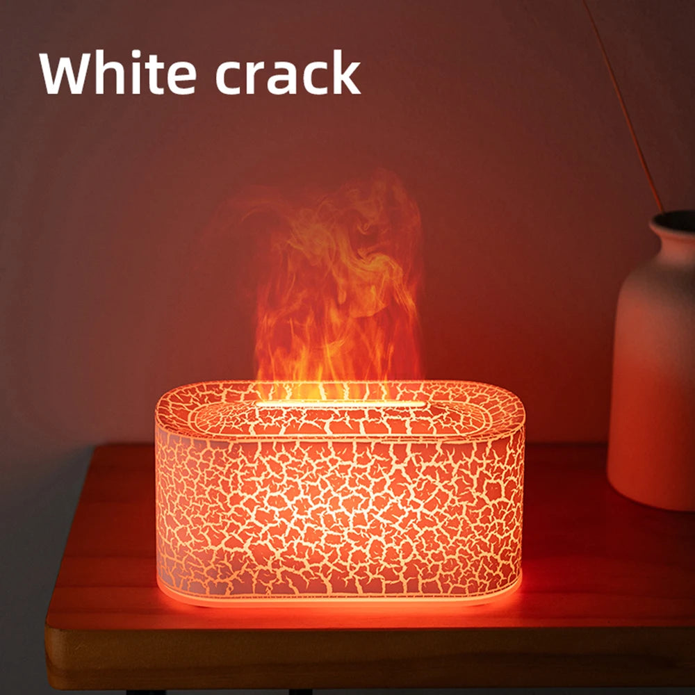 Aromatherapy Diffuser with Flame Effect, Essential Oil Diffuser