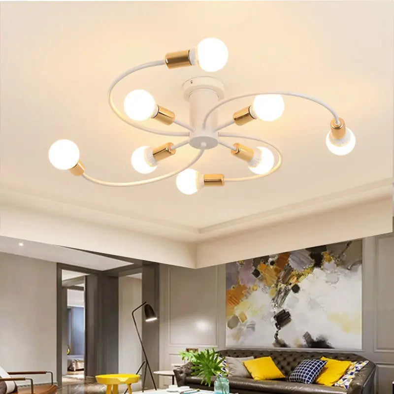 Modern Iron Ceiling Chandelier