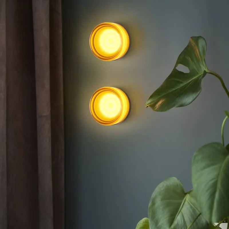 Round Acrylic LED Wall Sconce