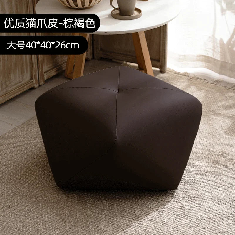 ottoman Modern Simplicity Low changing shoe pier stool Footrest Home Living Room Furniture Stools bedroom Ottomans chair Hallway