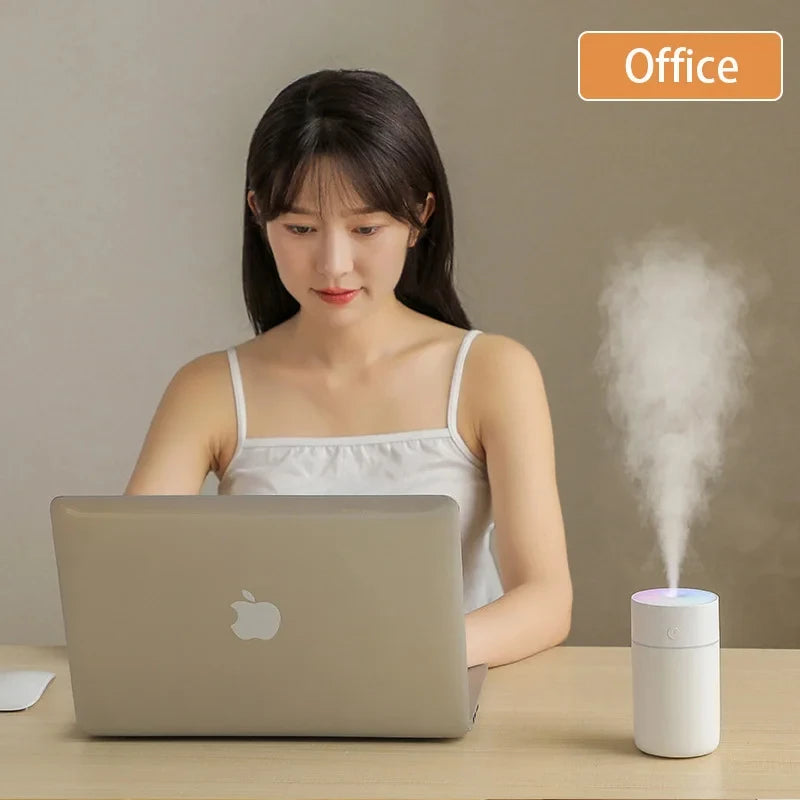 Colorful Portable Mini Air Humidifier USB Rechargeable Wireless