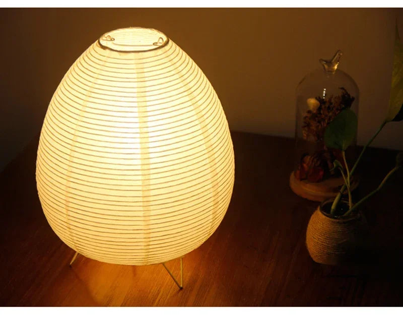 Japanese Rice Paper Lantern Lamp