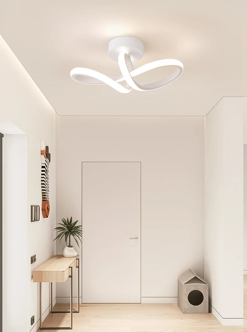 Slim Aisle LED Ceiling Chandelier