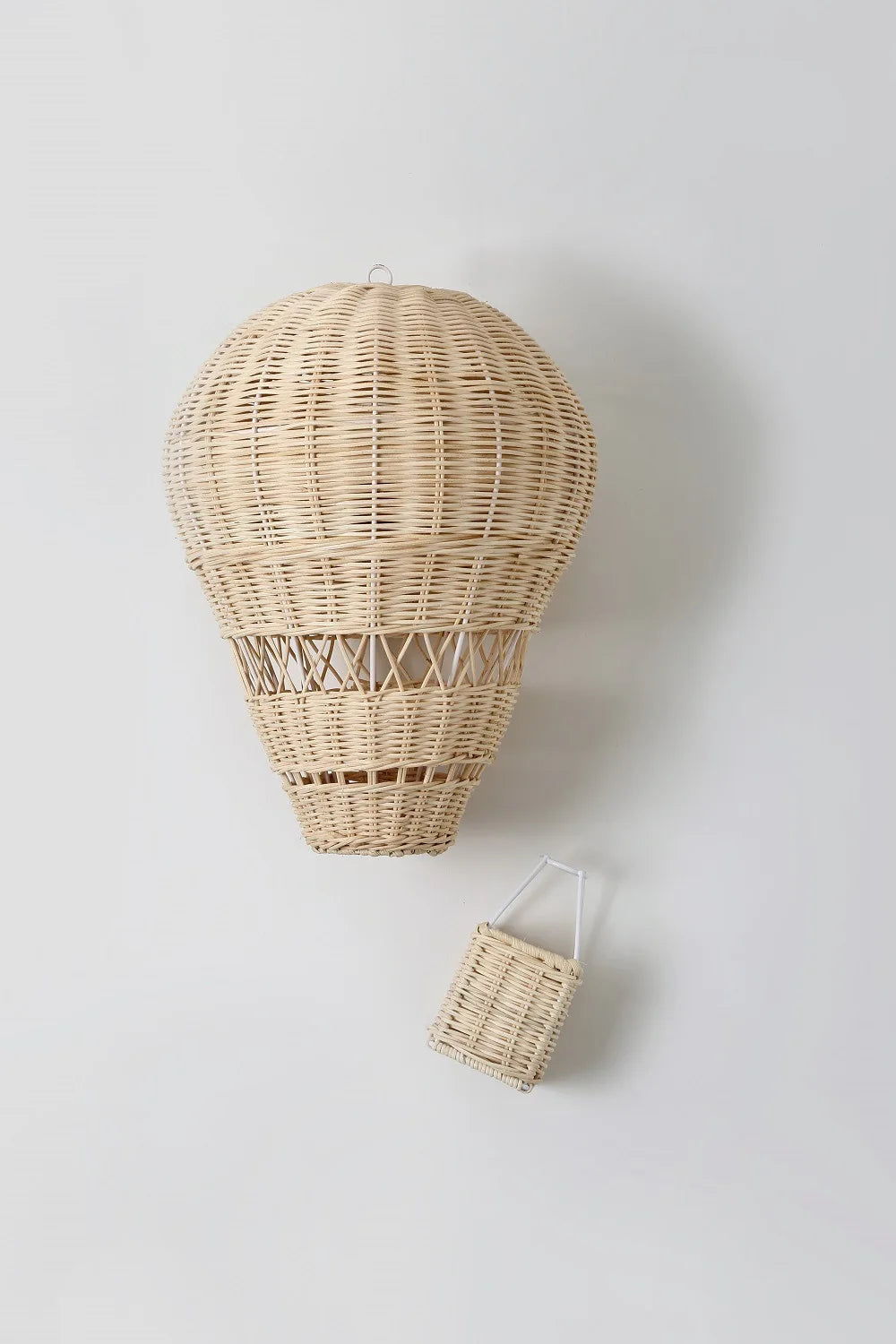 Rattan Hot Air Balloon Decor Hand-woven Wall Hanging Decor