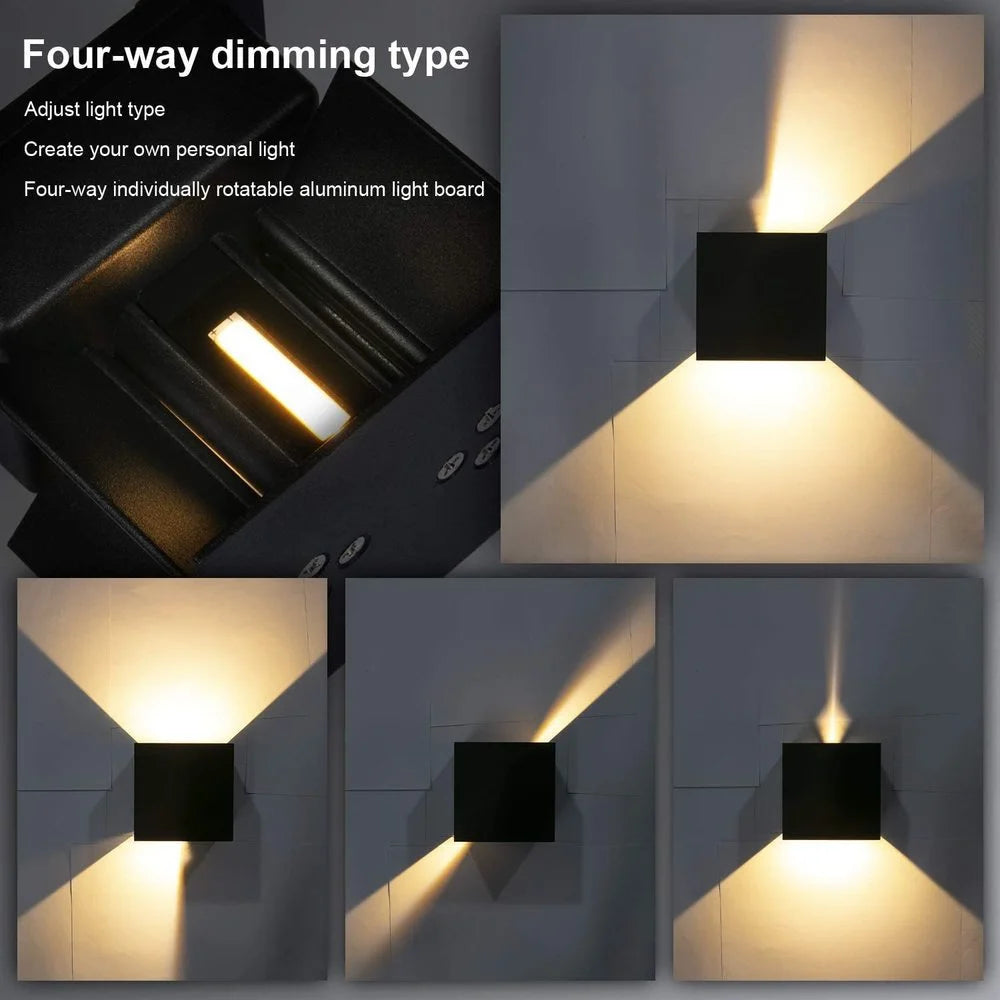 Slim LED Outdoor Wall Light