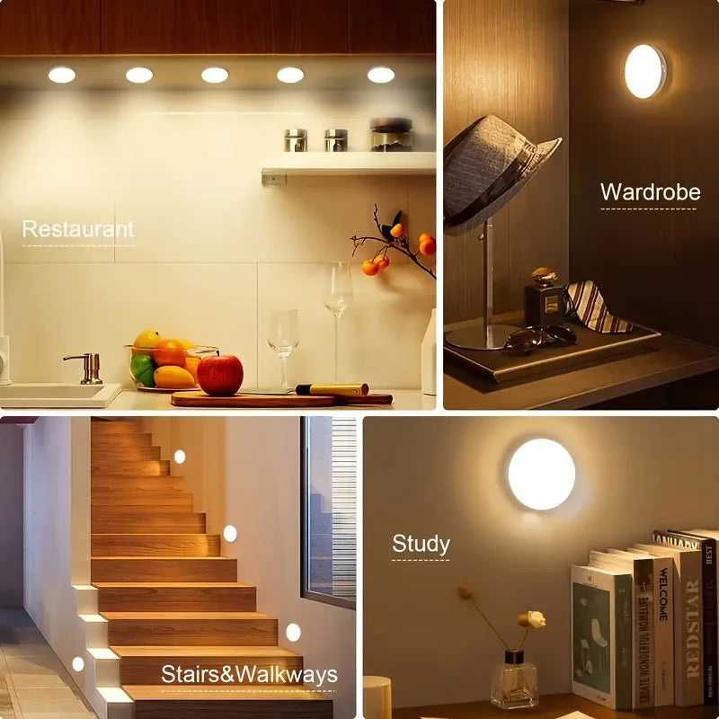 3 Pack Motion Sensor Night Lights