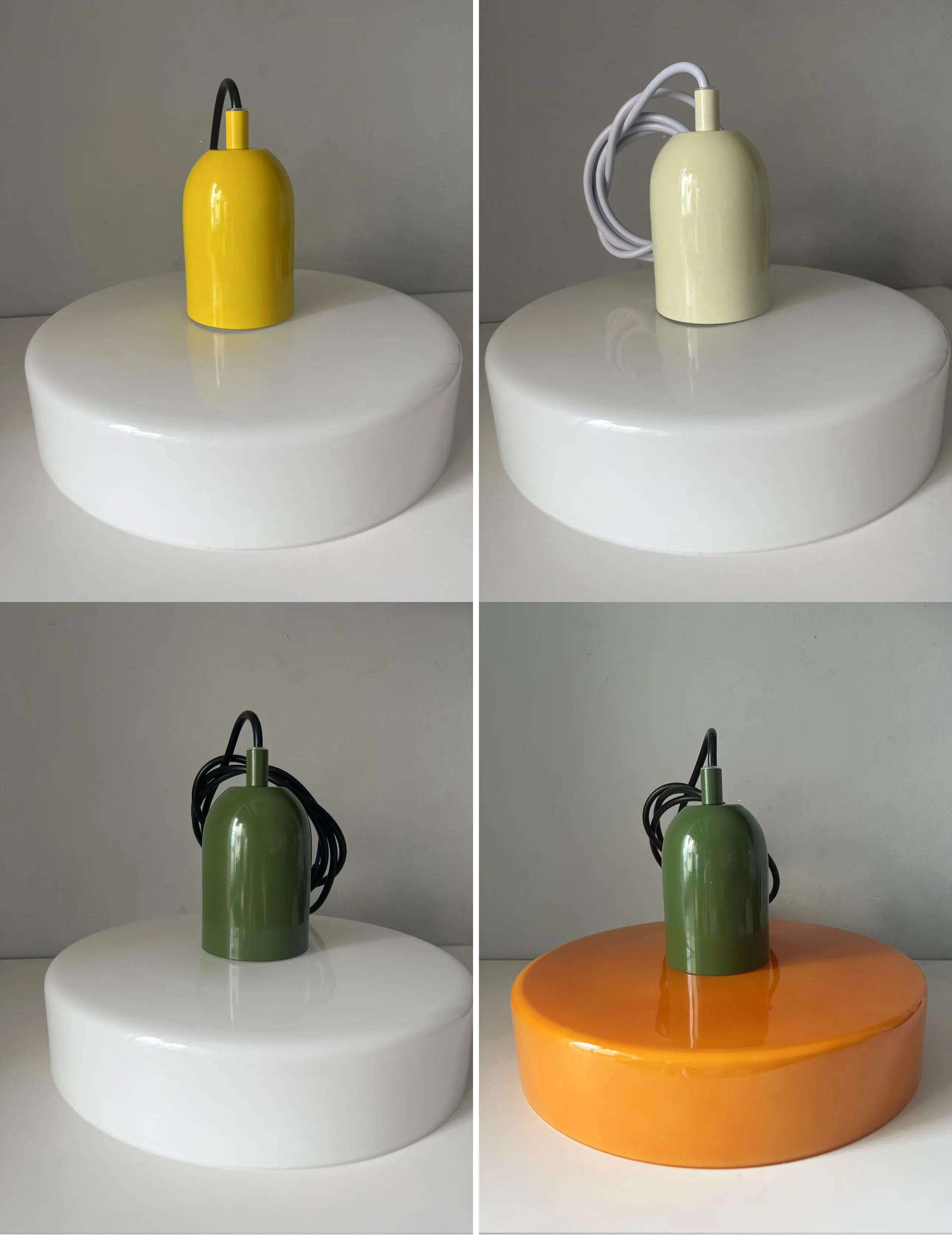 Nordic Retro Glass Pendant Light