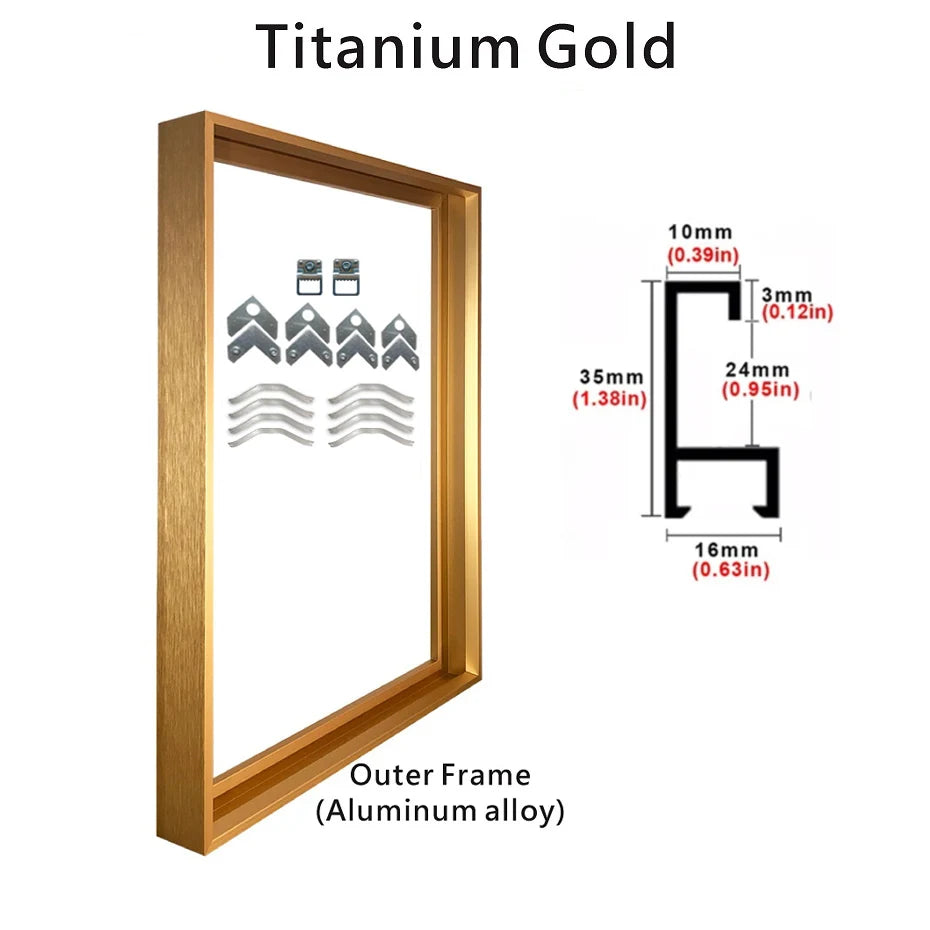 Aluminium Floater Frame For Canvas