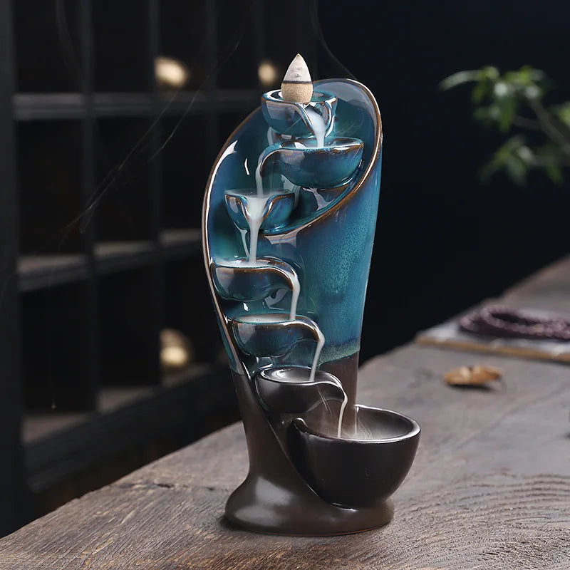 Handmade Torch Waterfall Incense Burner