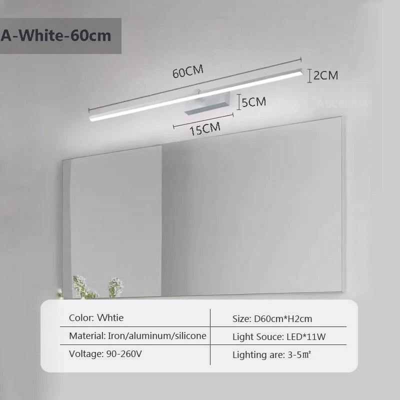 Long Strip LED Mirror Light