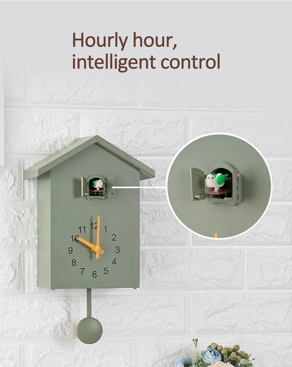 Cuckoo Bird Quartz Wall Clock
