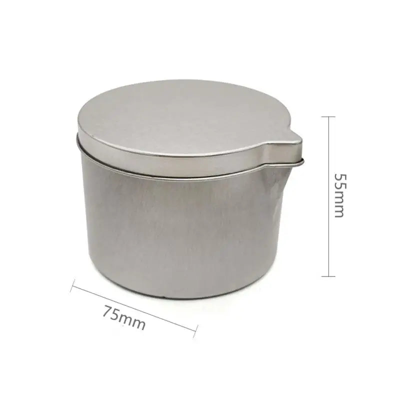 12pcs Tinplate Candle Jar With a Handy Spout Aromatherapy Massage Cream