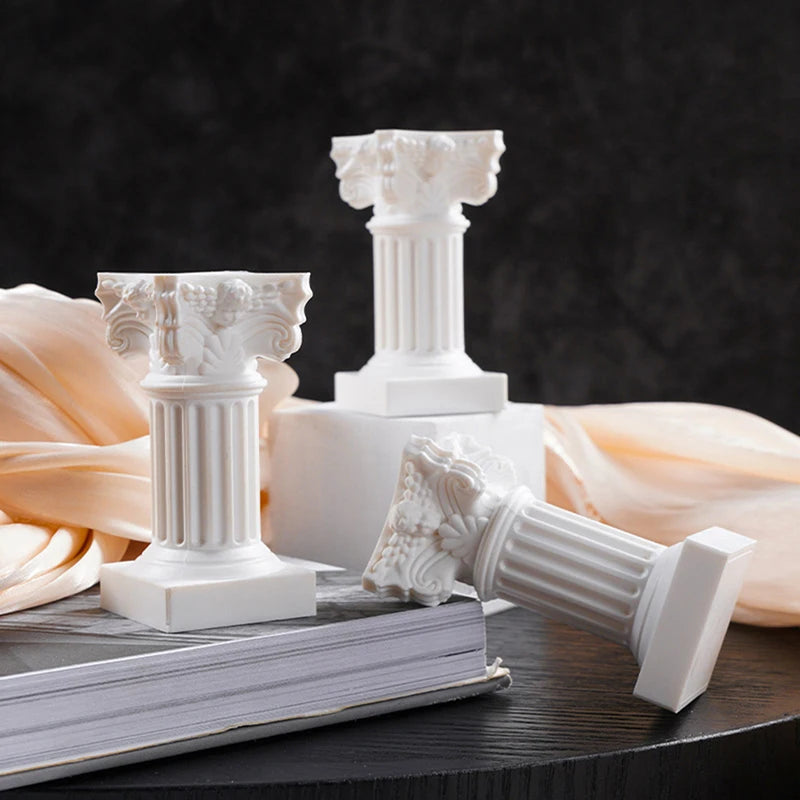 Roman Column Pedestal Candlestick