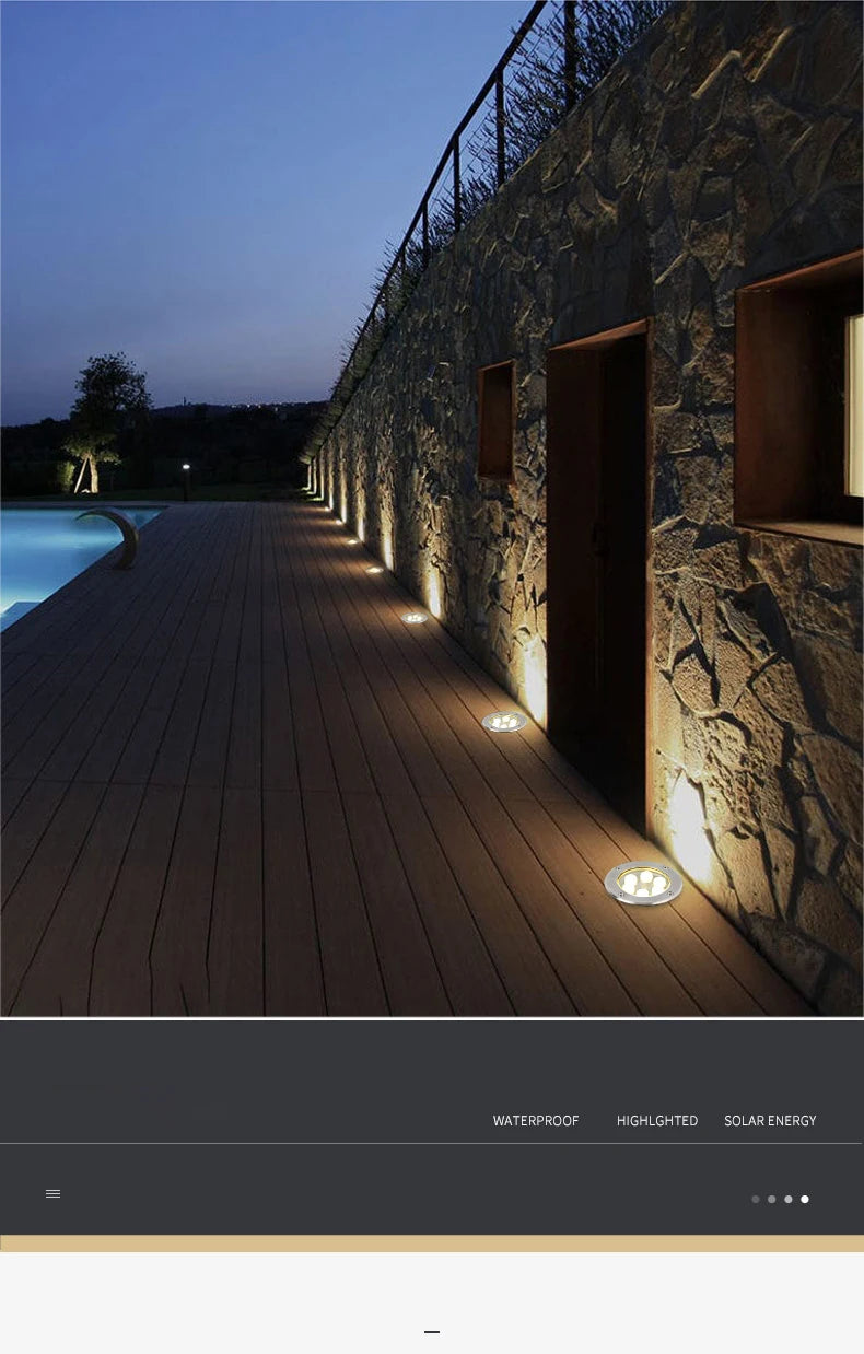 Slim Profile Inground Garden Light