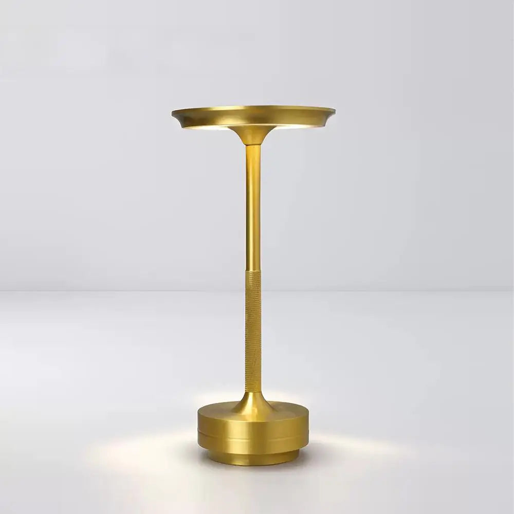 Aluminum Cordless Touch Table Lamp