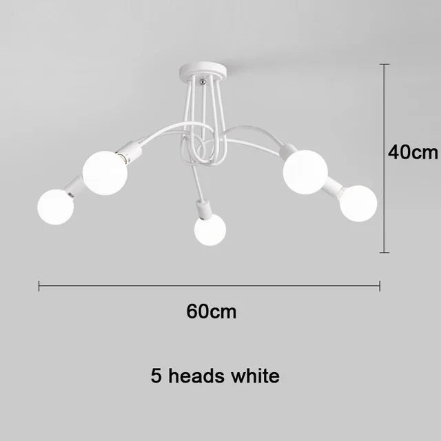 E27 Ceiling Chandelier for Dining Rooms