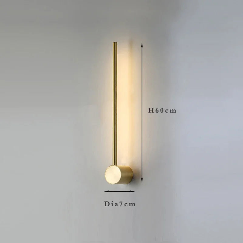 Minimalist Long Line LED Wall Lamp
