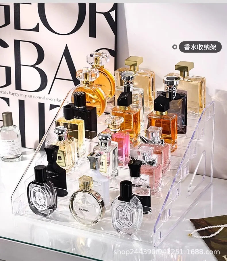Clear Acrylic Ladder Display Shelf