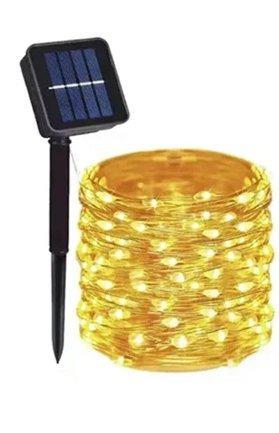 Solar Fairy Wire String Lights