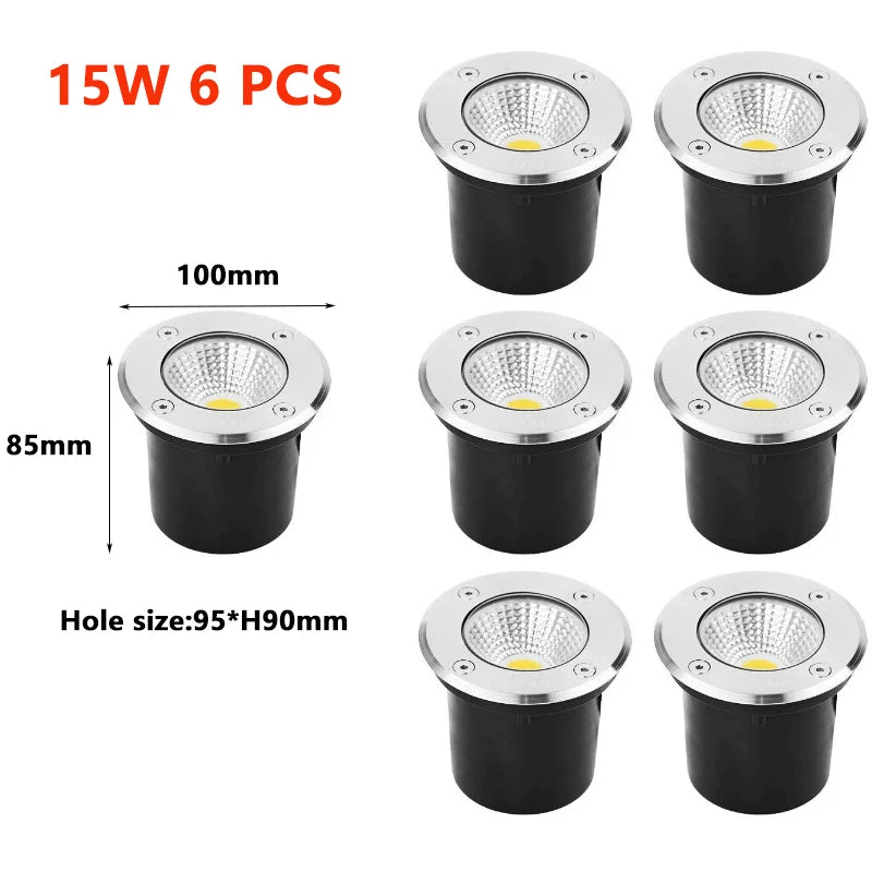 Waterproof LED In Ground Well Light