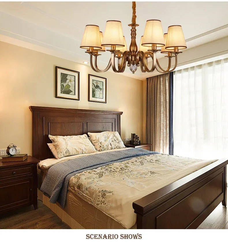 Classic Multi Arm LED Chandelier