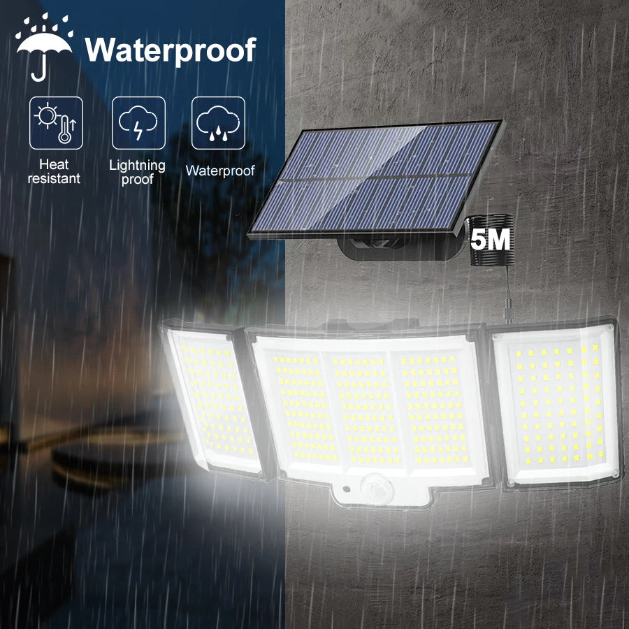 238 LED Solar Motion Sensor Light