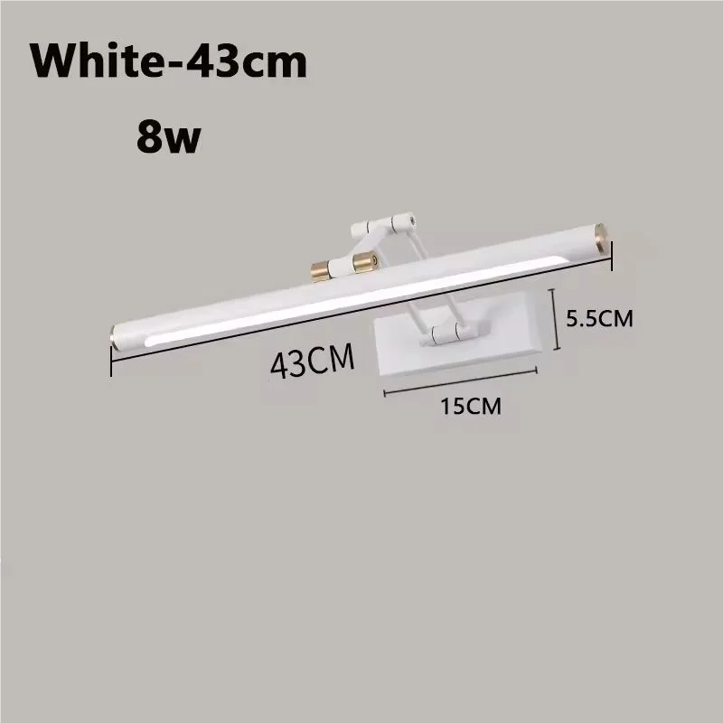 Adjustable Foldable Mirror Light