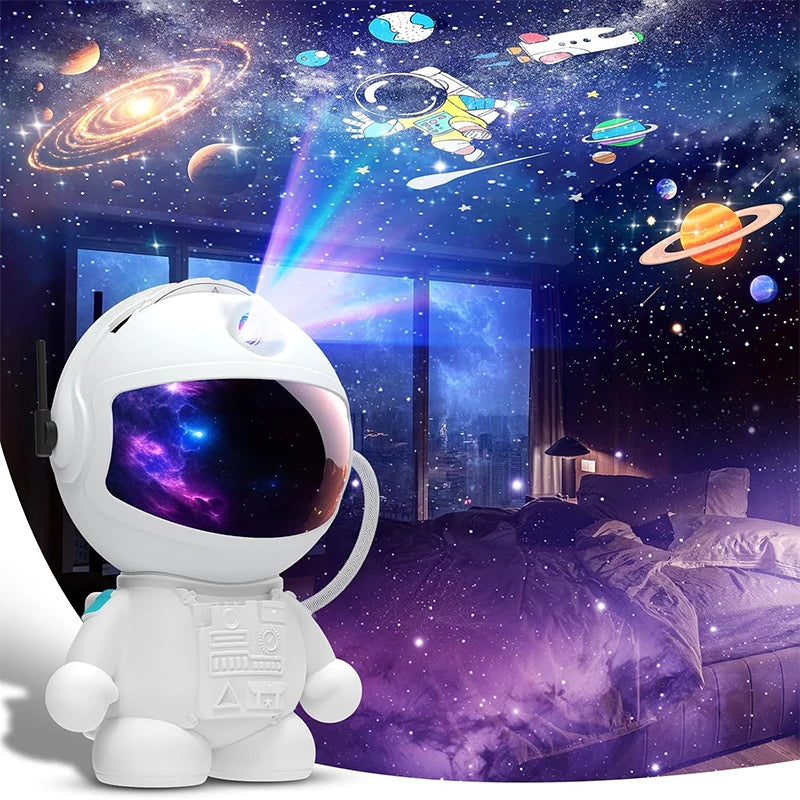 Astronaut Galaxy Projector Night Light