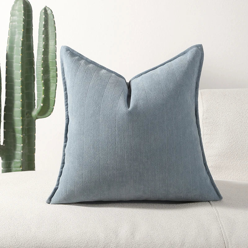 MACT Decorative Pillow Covers Soft Chenille Couch Throw Pillow