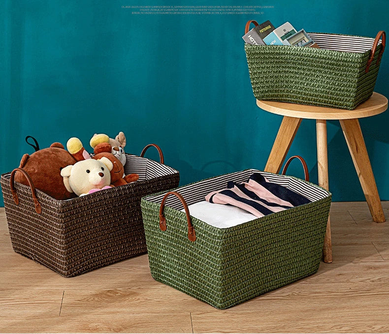 Foldable Woven Storage Basket