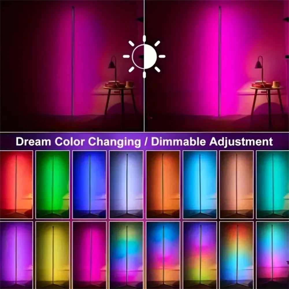 Music Sync Corner Floor Lamp