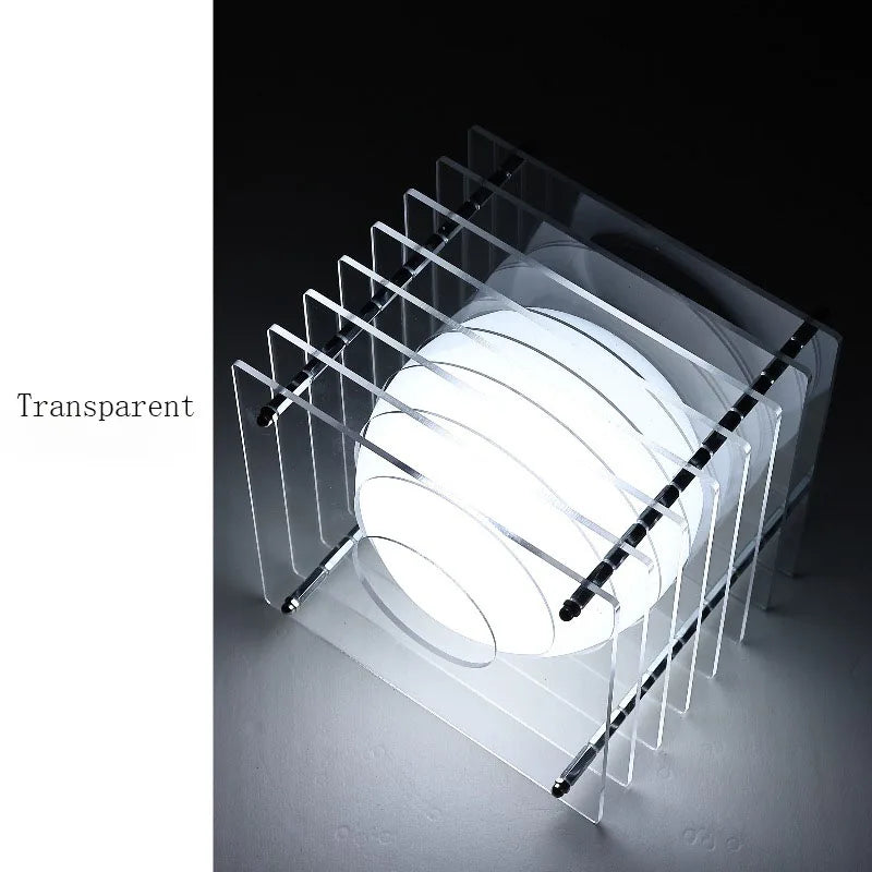 Acrylic Layered Moon Lamp