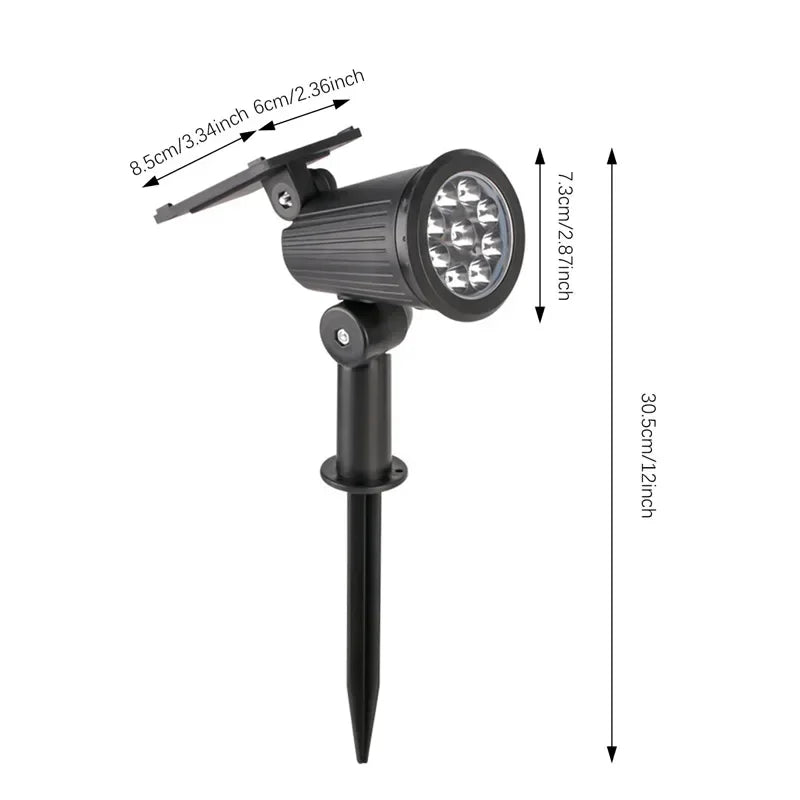 Solar Spotlights for Garden and Yard