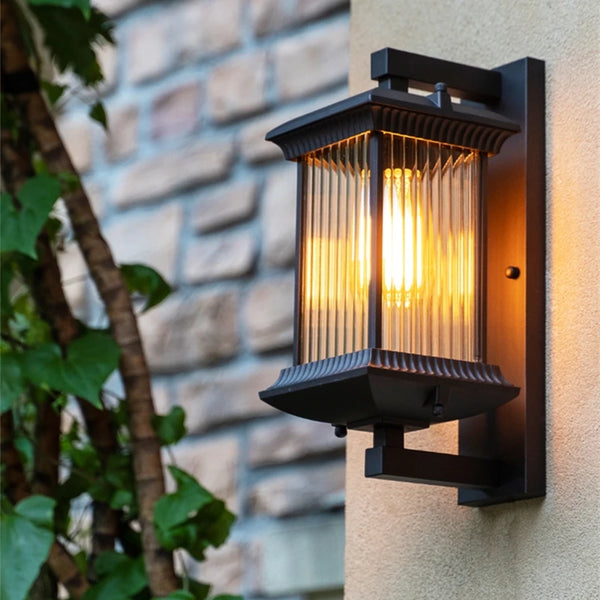 Metal Outdoor Wall Lantern