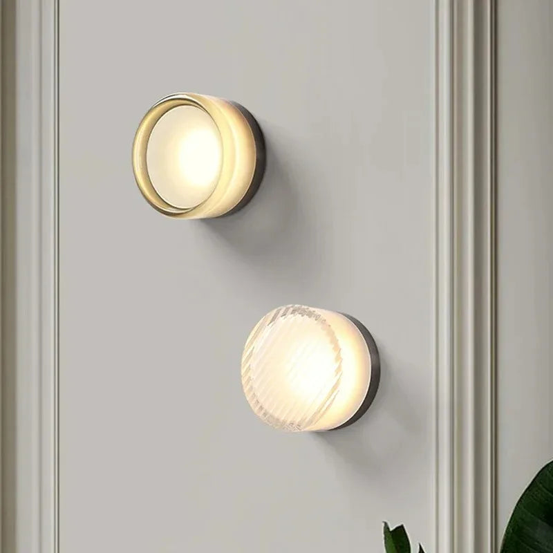 Round Acrylic LED Wall Sconce