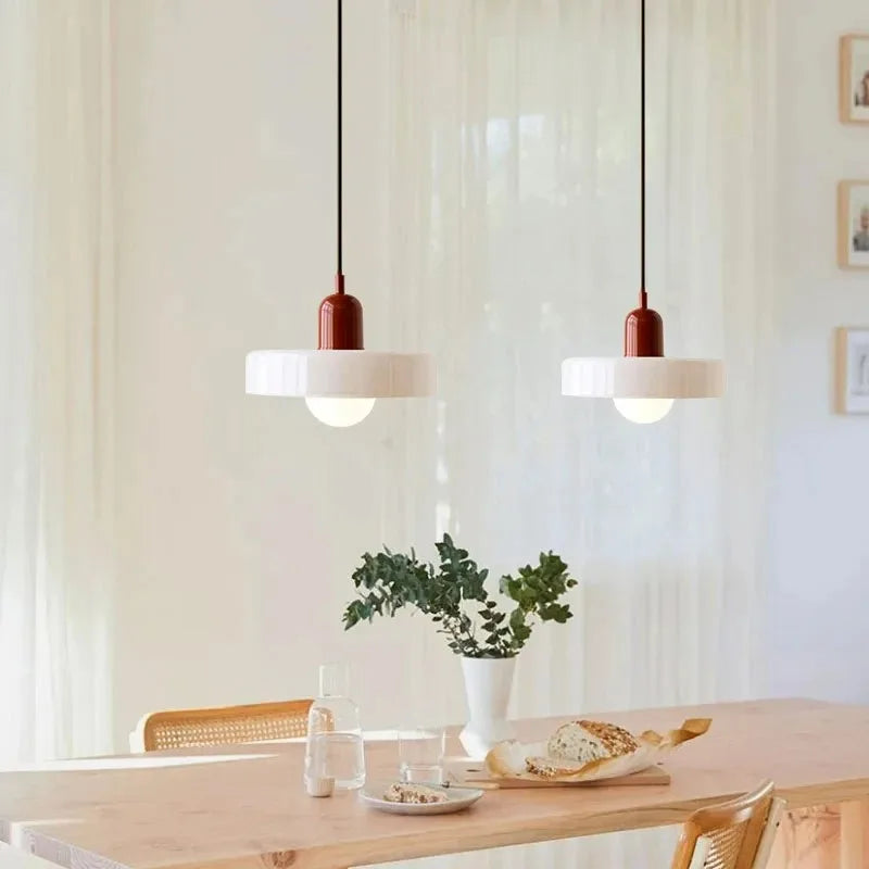 Nordic Retro Glass Pendant Light