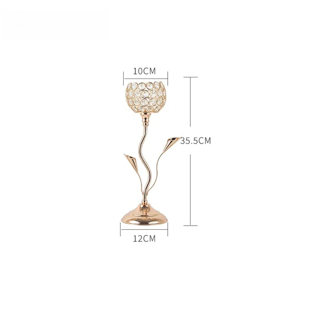 Crystal Tealight Candle Holders