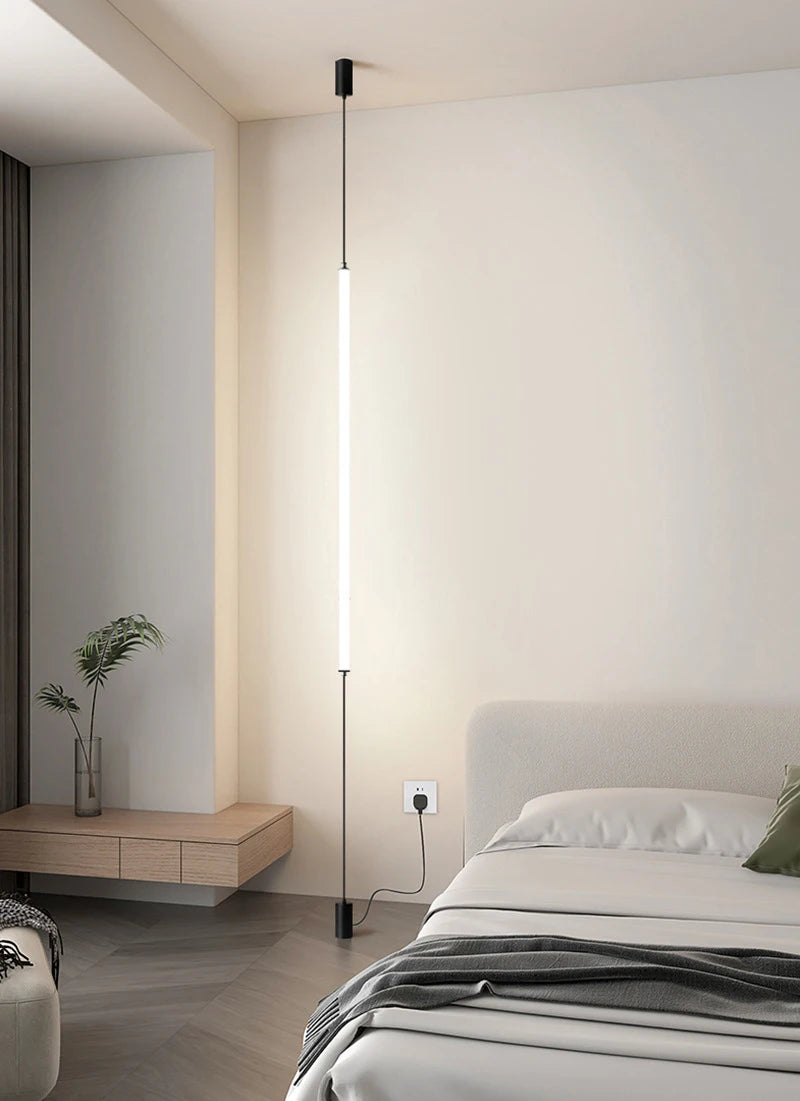 Italian Line Acrylic Floor Lamp