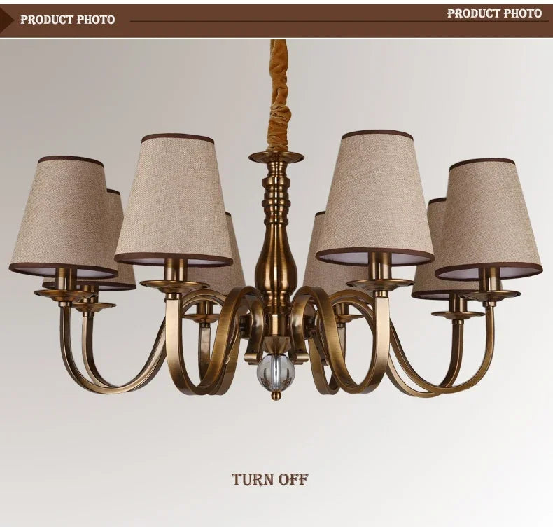 Classic Multi Arm LED Chandelier