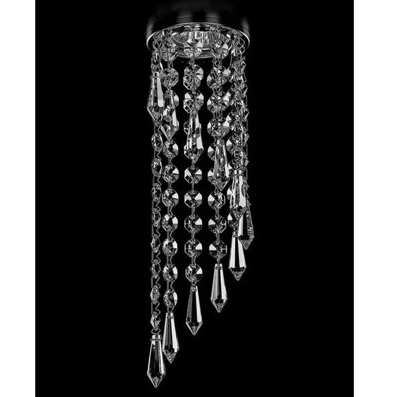 D85mm LED K9 Crystal Chandeliers sitting room, corridor, kitchen,