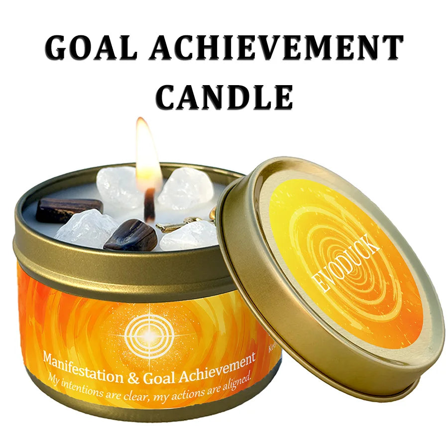Law of Attraction Peace Ritual Candle, Lavender & Chamomile Aroma
