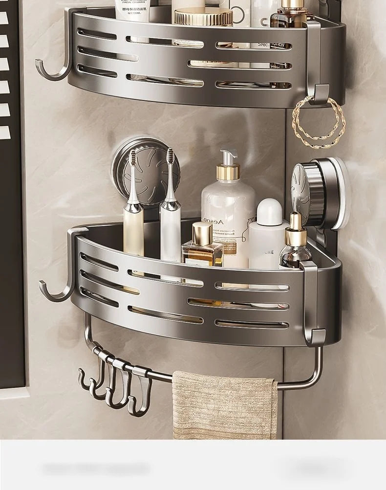 Suction Cup Corner Shower Basket