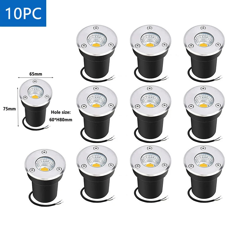 Waterproof LED In Ground Well Light
