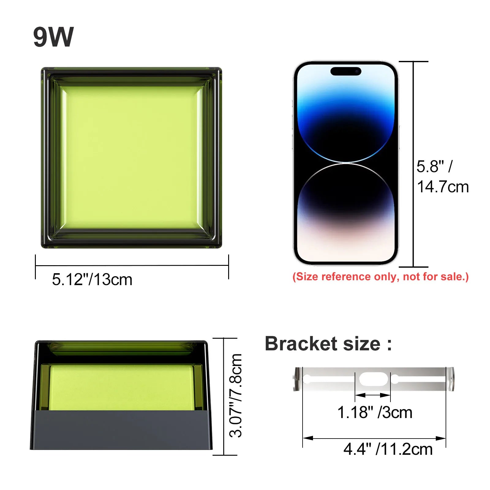 Modern 9W LED Outdoor Wall Lamp
