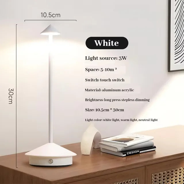 Cordless Touch Table Lamp For Dining