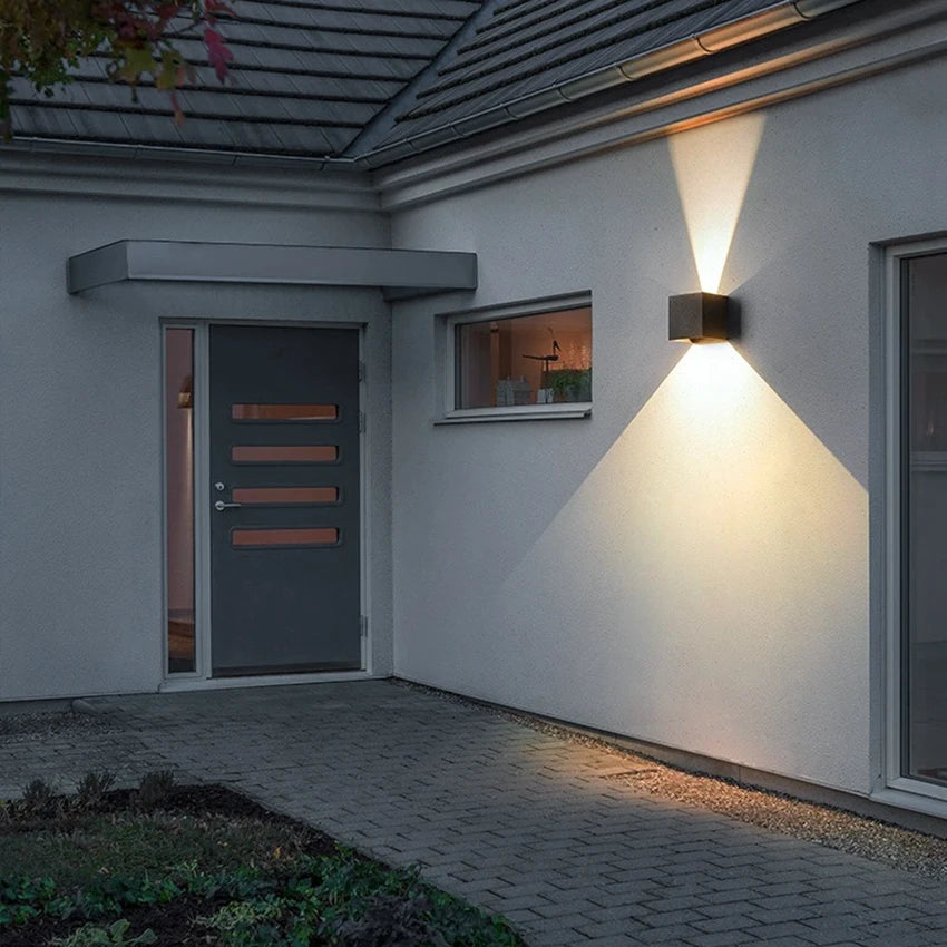 Cube Up And Down LED Wall Light